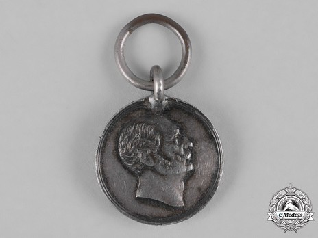 Wilhelm Long Service Medal, Type III, in Silver Obverse