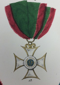 Order of Saint Hubert, Grand Cross Obverse