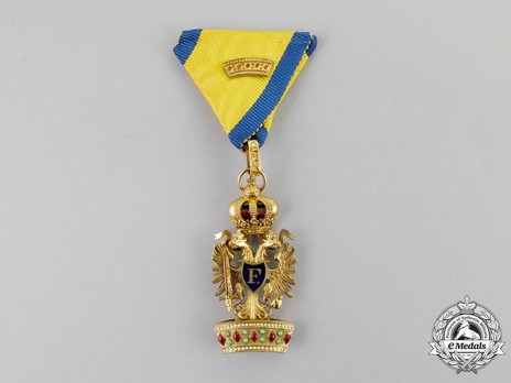Order of the Iron Crown, Type III, Civil Division, Knight II Class Miniature