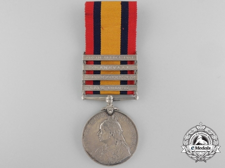Silver Medal (minted without date, with 4 clasps) Obverse