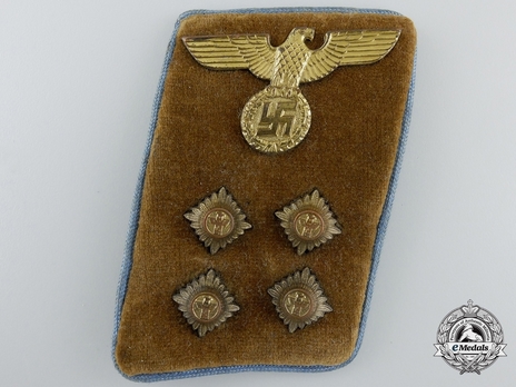 NSDAP Gemeinschaftsleiter Type IV Ort Level Collar Tabs Obverse