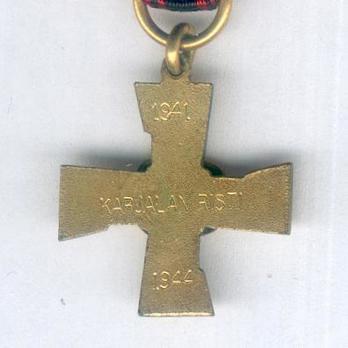 Miniature Cross of Karelia Reverse