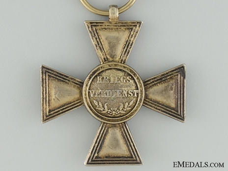 Military Merit Cross (in silver gilt) Reverse