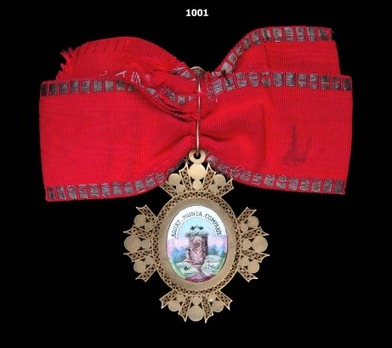 Order of Saint Catherine, Lesser Cross Badge by Eduard, c. 1901 Reverse