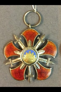 Order of Sepah, V Class Medal, in GiltSepah, V Class Medal, in Gilt