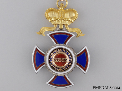 Order of Danilo I (Merit for the Independence), Type IV, III Class, Commander Reverse