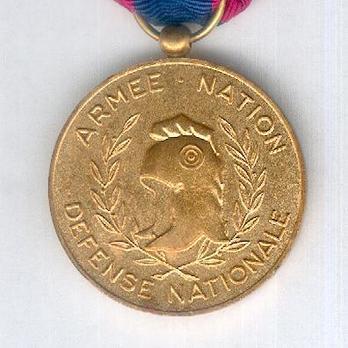 Gold Medal (stamped "D'APRES RUDE") Reverse