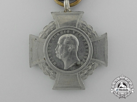 Dybbol Storm Cross (for combatants, in silvered bronze) Obverse