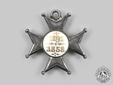 Merit Order of Adolph of Nassau, Civil Division, IV Class Cross Miniature Reverse