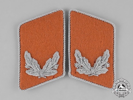 Luftwaffe Specialist Leaders Groups K and Z Collar Tabs (Signals/Communication version) Obverse