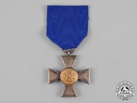 Military Long Service Decoration, Type II, I Class Cross Obverse