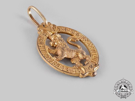  Order of the Golden Lion, Decoration (in bronze gilt) Obverse