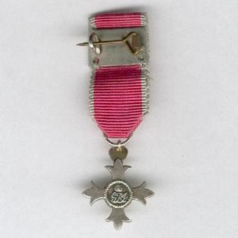 Miniature Member (1938-) Reverse
