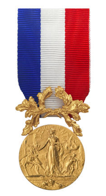 Medaille honneur vermeil