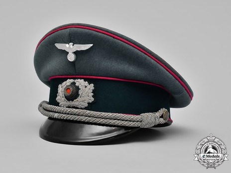 German Army Veterinary Officer's Visor Cap Profile