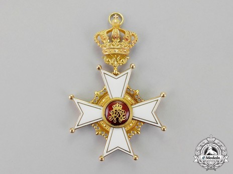 Order of Berthold I, Commander (in gold) Obverse