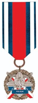 Medal for Police Merit, III Class Obverse