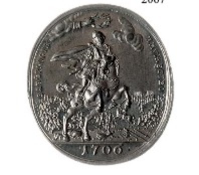 Battle for Kalisz, Silver Medal (Novodel) Reverse