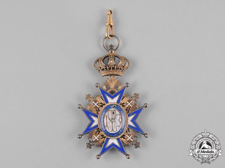 Order of Saint Sava, Type III, I Class Reverse