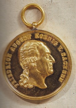 Military Order of St. Henry, Type III, Gold Medal (in gold) Obverse
