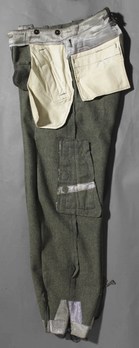 Luftwaffe Early Pattern Paratrooper Trousers Left Inside Out
