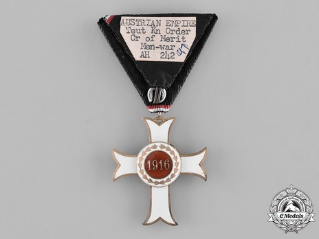 Order of the Knights of Malta, I Class Merit Cross Reverse