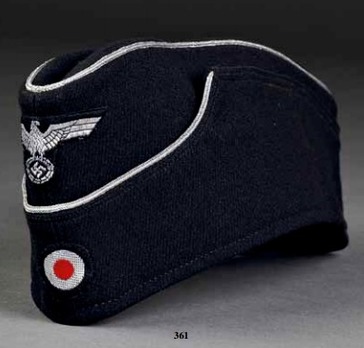 German Army Panzer Officer's Field Cap M42 Profile