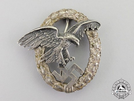 Observer Badge, by C. E. Juncker (in tombac) Obverse