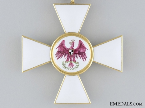 Order of the Red Eagle, Type IV, Civil Division, III Class Cross (in gold) Obverse