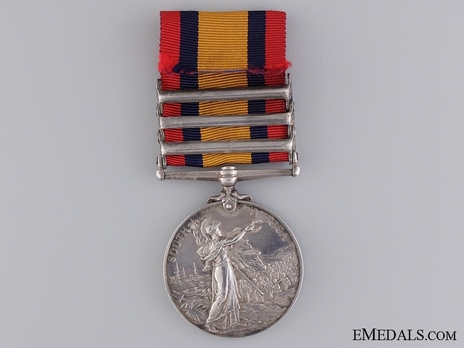 Silver Medal (minted without date, with 3 clasps) Obverse