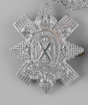 Black Watch (Royal Highland Regiment) of Canada Other Ranks Cap Badge Obverse