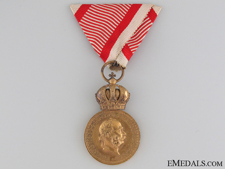 Bronze Medal (with Franz Joseph) Obverse