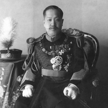 Sunjong was born on March 25, 1874 as the second son of Emperor Gojong and Empress Myeongseong of Korea. At the age of two, Sunjong was pronounced the Crown Prince of Joseon. In 1882, Sunjong married Sunmyeonghyo of the Yeoheung Min clan, but she died in 1904 from complications with depression. He would later remarry to Yun Jeong-sun of the Haepyeong Yun clan on January 24, 1907. Sunjong became crown prince of Korea on October 13,1897 and would reign as such until July 19, 1907 when he became Emperor of Korea. Immediately after Sunjong was proclaimed emperor, he was forced to sign the Japan–Korea Treaty of 1907. The treaty allowed for the Japanese government to intervene and supervise the Korean administration and allowed for the appointment of Japanese ministers in Korean government.  In 1909, the Japanese government removed Korea's judicial power. The Japan–Korea Annexation Treaty on August 29, 1910 ended Sunjong’s reign as emperor and him and his wife were not permitted to leave Changdeokgung Palace in Seoul. His removal as emperor ended 519 years of the Joseon dynasty and the Korean Empire. He was demoted from emperor to king and he died on April 24, 1926. 