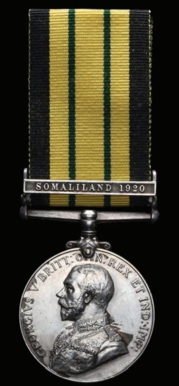 Africa+general+service+medal%2c+somaliland+1920+clasp%2c+obv
