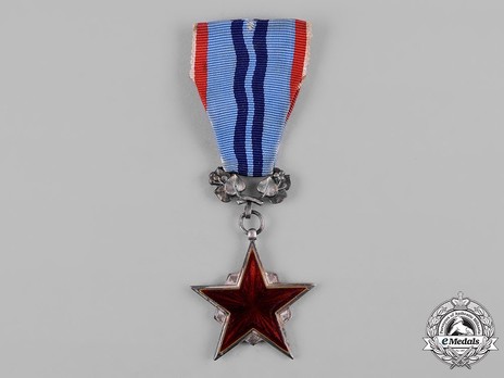 Order of the Red Star of Labour, Decoration (1955-1960)