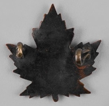 1st Pioneer Battalion Other Ranks Collar Badge Reverse
