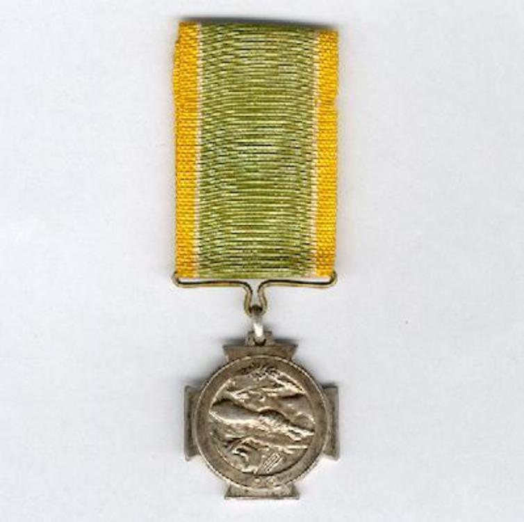 Silvered medal obv s