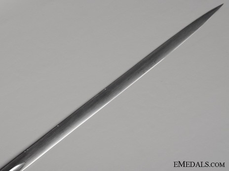 Allgemeine SS NCO Sword Blade Tip Detail