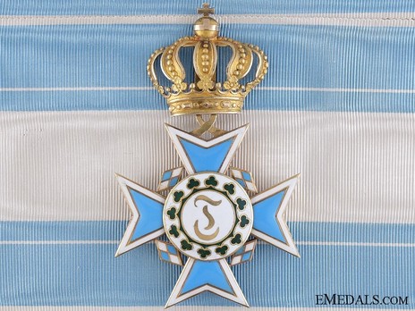Order of Theresa, Cross (on sash) Obverse