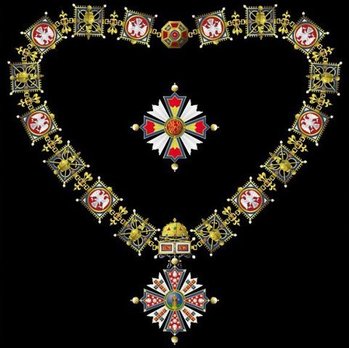 Order of Prince Lazar, Collar Obverse