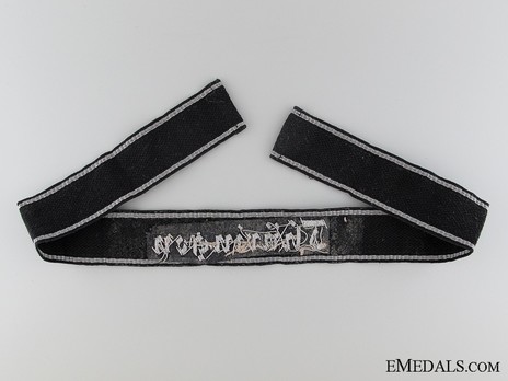 Waffen-SS Thüringen Officer's Cuff Title Reverse