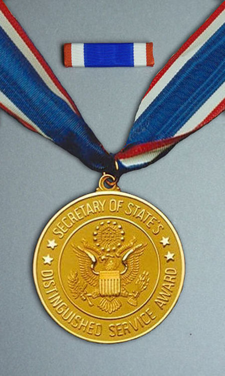359px dos distinguished service award medal set