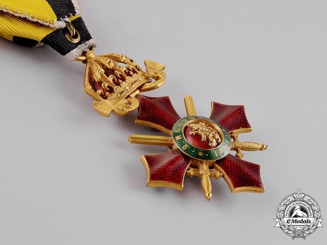 Order of Military Merit, IV Class Reverse
