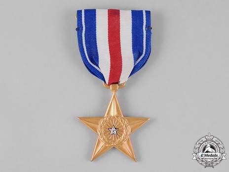 Silver Star (Engraved) Obverse