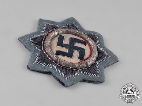 German Cross, in Silver, in Cloth Obverse
