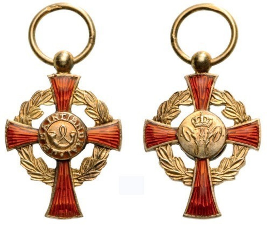 Miniature grand cross 1 obverse and reverse