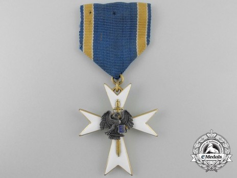 White Cross of the Estonian Defence League, III Class Obverse
