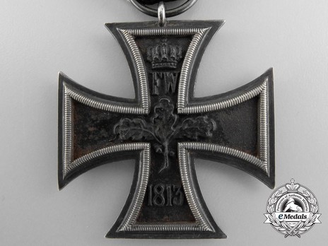 Iron Cross 1914, II Class Cross, by Zeich Reverse