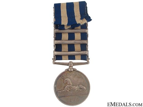 Silver Medal (with 5 clasps) Reverse