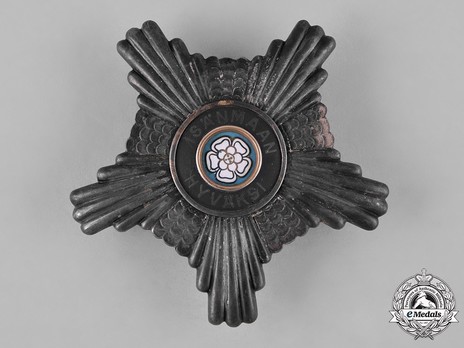 Order of the White Rose,Type II, Civil Division, I Class Commander Breast Star